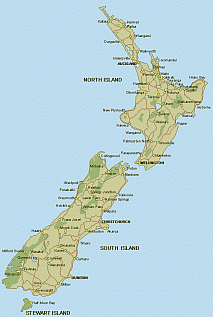 NZ map